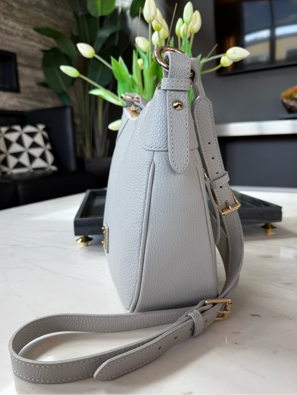 New Dooney & Bourke Lucca Leather Crossbody - Picture 9 of 16